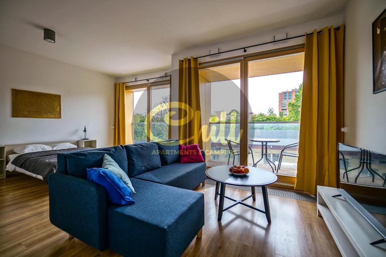 Chill Apartments Kolejowa Varşovia Exterior foto